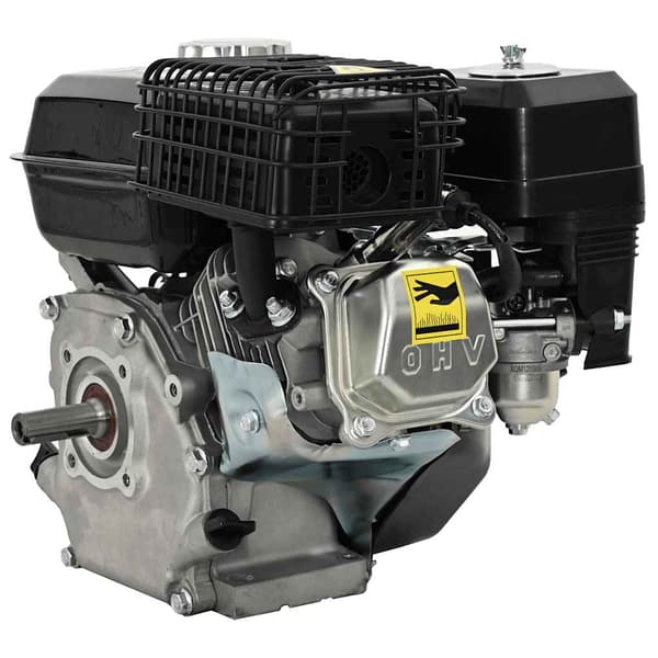 vidaXL benzinmotor, 6,5 hk, 4,8 kW, sort