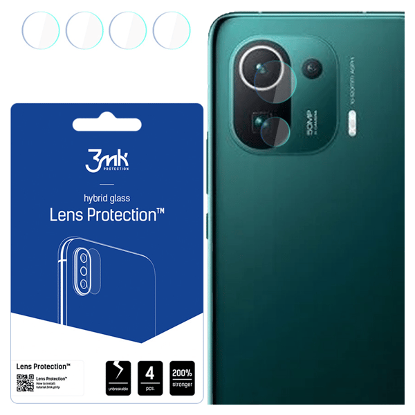Xiaomi Mi 11 Pro 5G - 3mk linsebeskyttelse