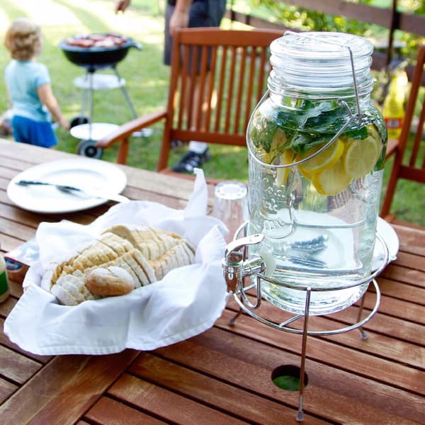 GLAS MED HANDTAN GLAS TIL LIMONADEVAND