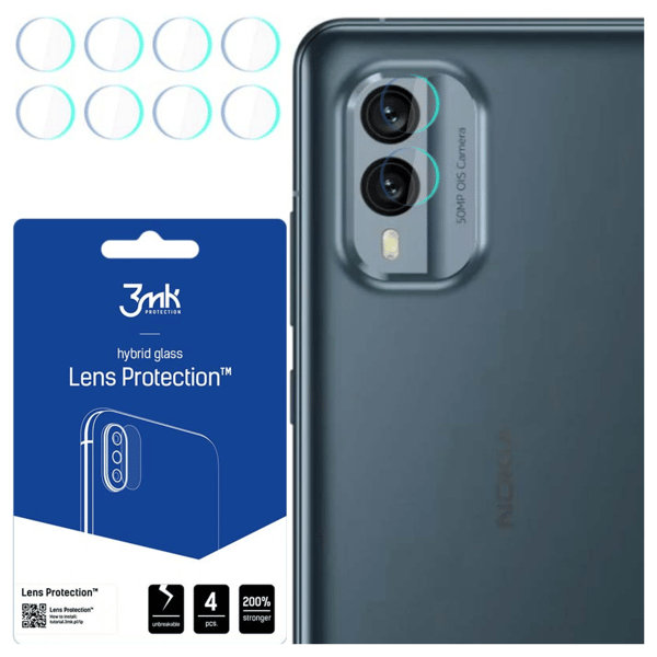 Nokia X30 - 3mk linsebeskyttelse