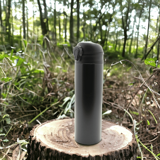 Termokrus i stål, 450 ml, til kaffe, te og vand