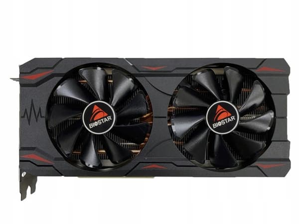 Biostar GeForce RTX 3070 8GB GDDR6 Grafikkort Sort