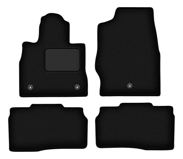 Velourmattor set för Ford Explorer Mk6 ST-Line pickup (2019-)