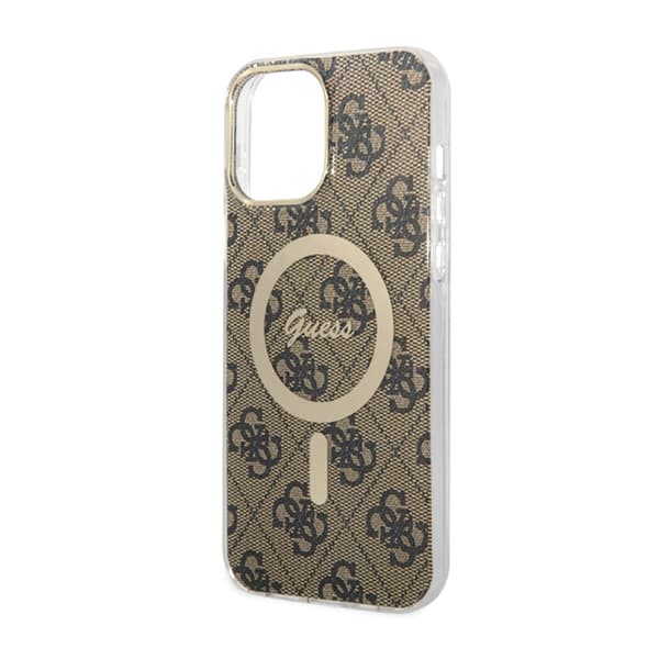 Guess 4G MagSafe - iPhone 13 Pro Max cover (brun)