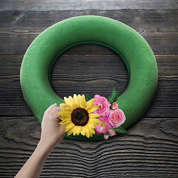 Floral våd skumsvamp 25 cm