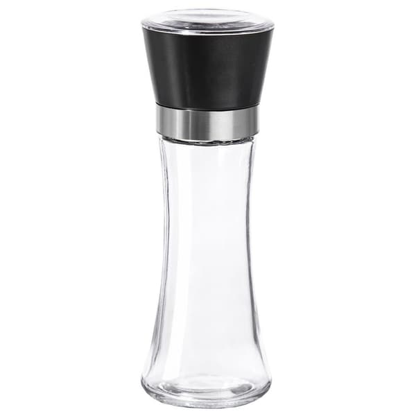 Glas peber- og saltkværn 18,5 cm