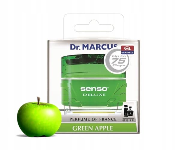 Grönt äpple bildoft i gel i en 50 ml burk
