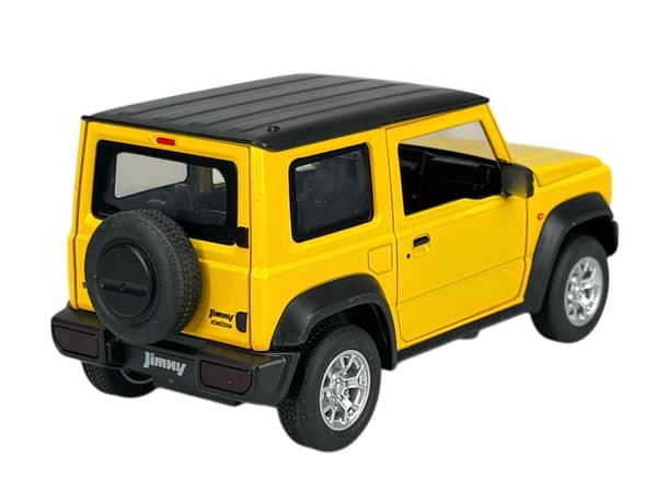 Legeringsbil Suzuki Jimny gul 1:24 Q3008A