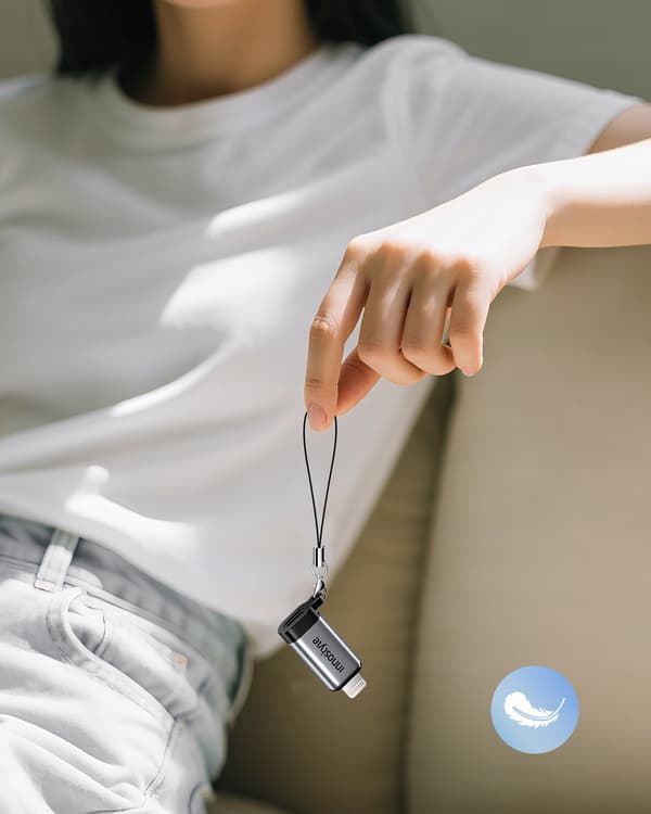 INNOSTYLE ADAPTER USB-C USB TYP C TILL LIGHTNING IPHONE 12 13 14