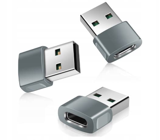 Basesailor Adapter USB til USB-C 3 stk.