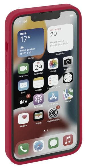 Etui HAMA MagCase Finest Feel PRO til Apple iPhone 14 Plus Rød