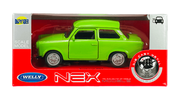 WELLY TRABANT 601 VIHREÄ 1:34 43654