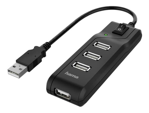 HAMA Hub 4x USB 2.0 480mbps 200118
