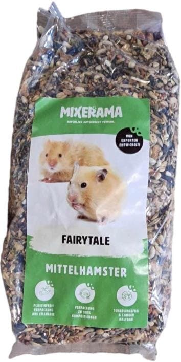 Mixerama | Fairytale | Hamsterfoder 500g - Til syriske hamstere 500g