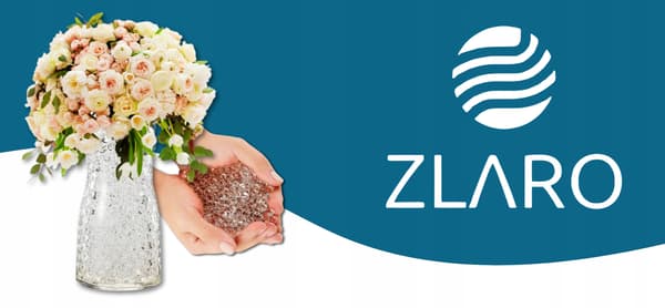Transparenta gelbollar för blommor, hydrogel, jord, bevattning 50G