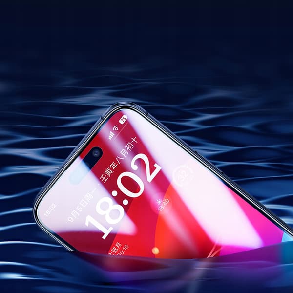 MCDODO EZ PASTE HÆRDET GLAS STÆRKT GLAS TIL IPHONE 15 ETUI