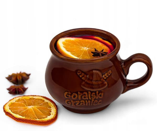 300 ml stengodsmugg för glögg HIGHLANDER GRZANIEC BRUN