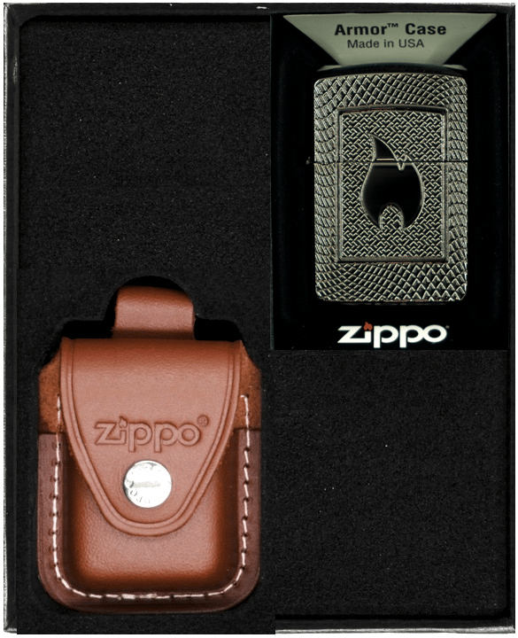 Zippo Lighter Mønster Design Sæt 2 Gave nr. 2
