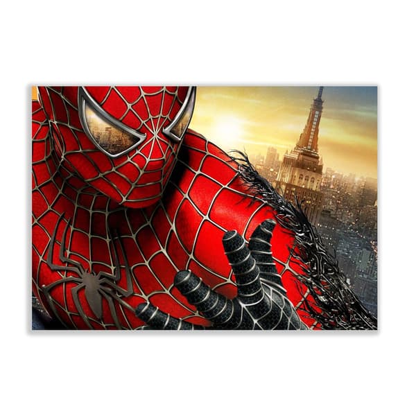 Målning med siffror med ram Spider-Man 50x40 cm