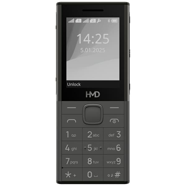 HMD 150 Music TA-1703 DS -puhelin, harmaa