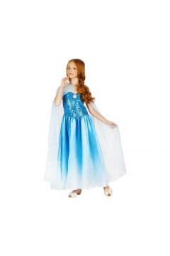 Magisk prinsessekjole med kappe-elegance til alle