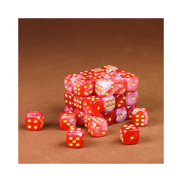 D6 1,6 cm RPG Orc Bacon kuusisivuinen noppa