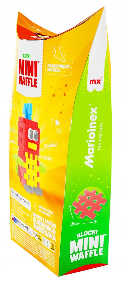 Marioinex Mini Waffle POCKET PETS - PAPEGÖTO set