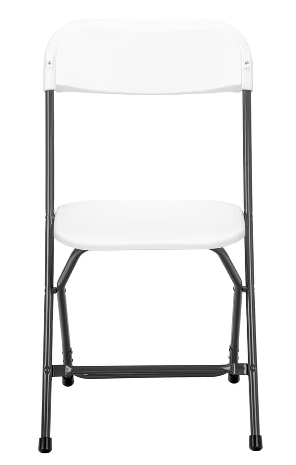 SIMPLO BLACK hopfällbar cateringstol, vit