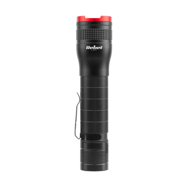 Ladattava taskulamppu 800lm 10W alumiini Rebel