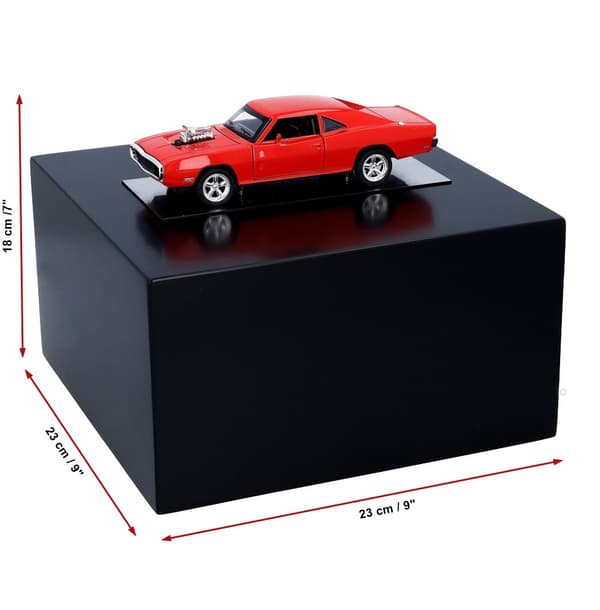 Kremeringsurne Træ Sort med Dodge Model Urne Træ Sort med Dodge Bil Model