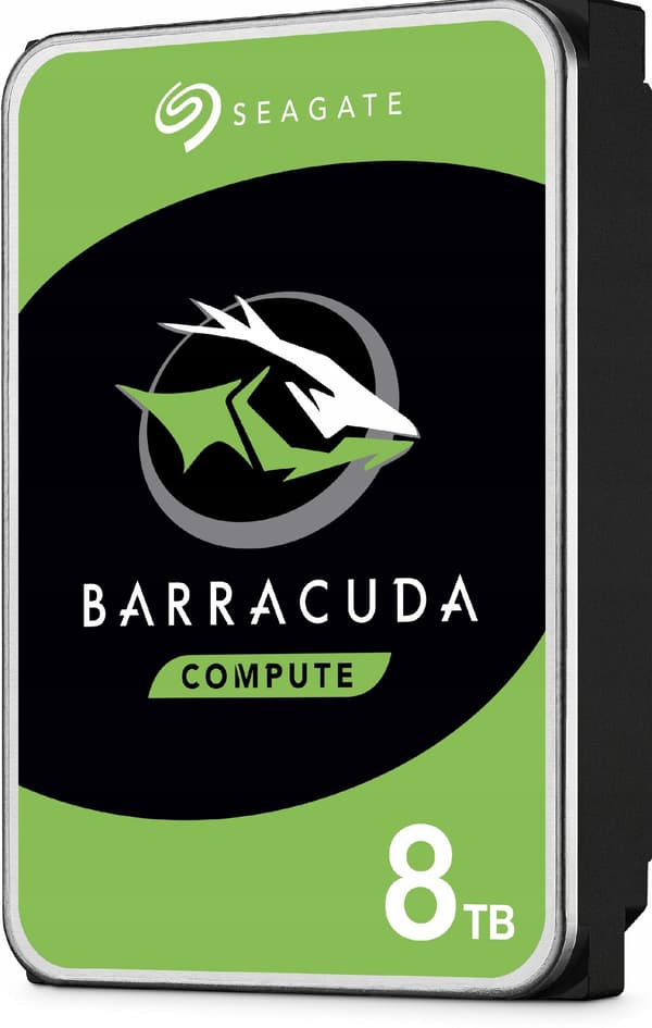Seagate BarraCuda 8TB 3,5" SATA ST8000DM004 hårddisk