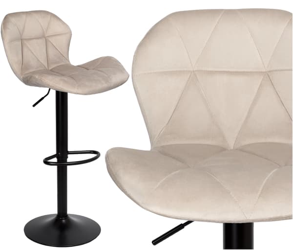 Gordon Black beige samettinen baarijakkara