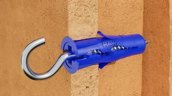 Universalstik 6x28 mm med loftkrog - plastikpose - 10 stk.