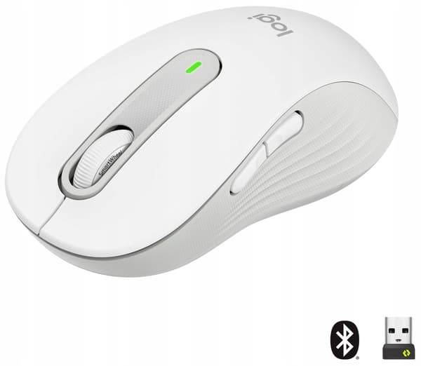 Logitech Signature M650 L OFF-WH trådløs mus