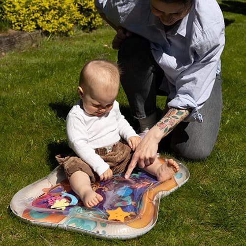 Oppustelig vandmåtte til havet, Babyono