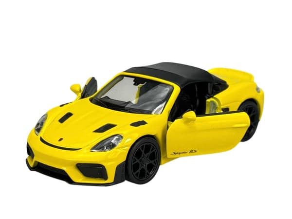 Welly Porsche 718 Spyder RS katolla keltainen 1:34 43856