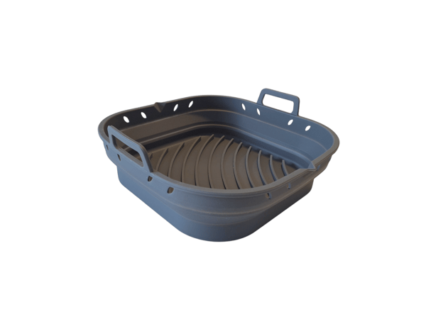 SILIKONEINDSATS TIL FEDTFRI AIR FRYER-BAGEFORM