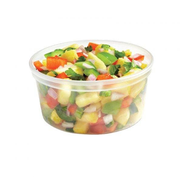 Suppeskål catering PP rund 500 ml 50 stk
