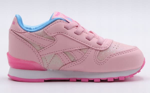 Reebok Classic barnsko i läder rosa storlek 24