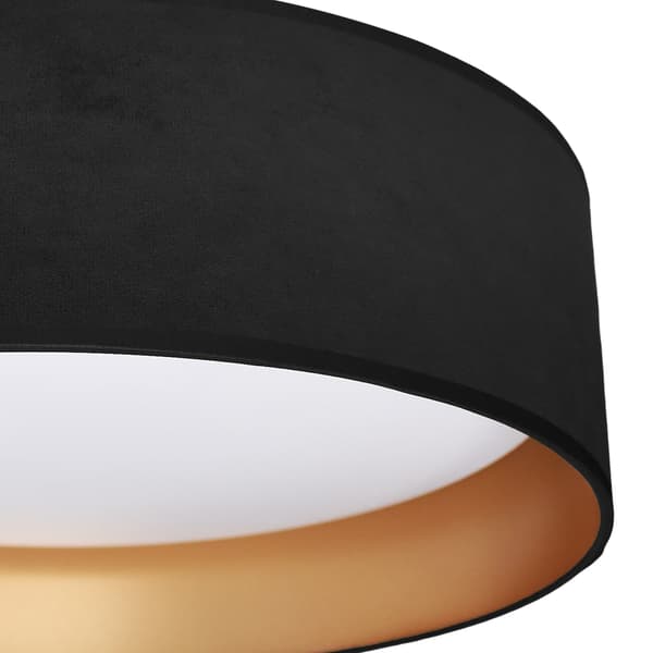 Loftlampe Rondo LED sort Milagro ML7070