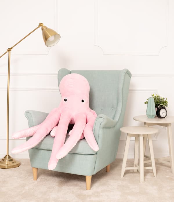 IKEA Octopus Blavingad pink 80 cm