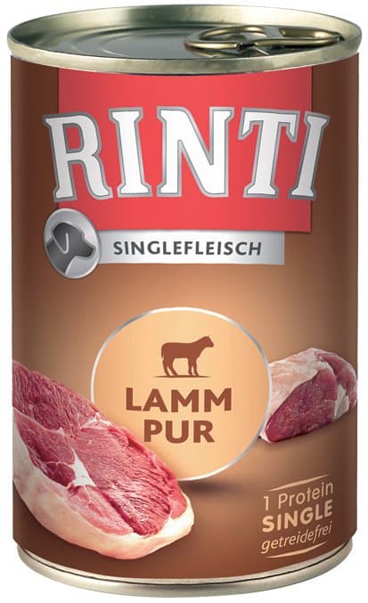 Rinti | Sensible Pur | 400g burk - Lamm 400g