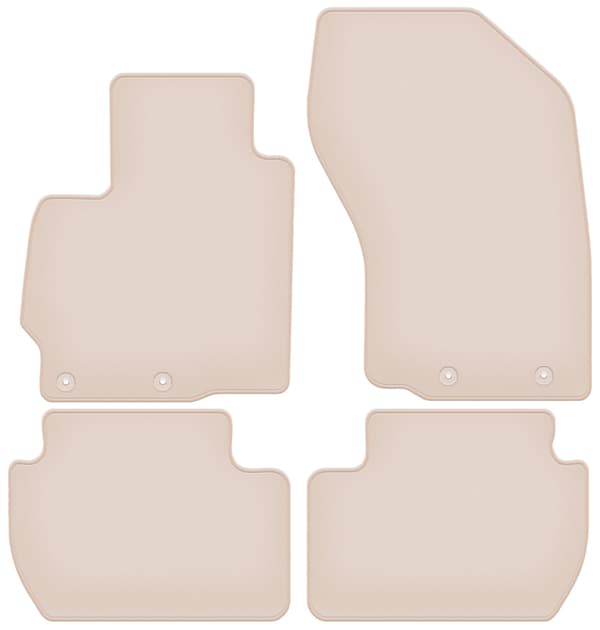 måtter PREMIUM beige til: Mitsubishi Outlander II crossover 2006-2013