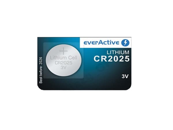 CR2025 5BL Everactive litium