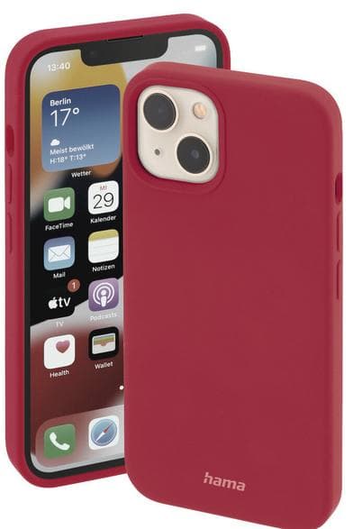Etui HAMA MagCase Finest Feel PRO til Apple iPhone 14 Plus Rød