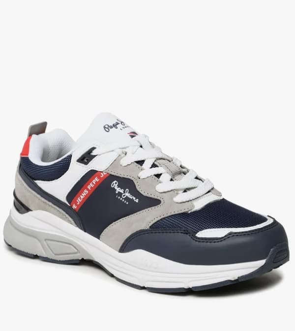 Pepe jeans marineblå snøresko lav 45 AWE