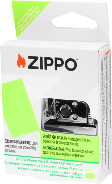 Indsæt ZIPPO PIPE cigarpipe + ZIPPO gas 100ml tilbehør