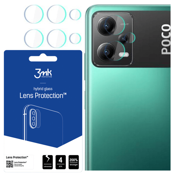 Poco X5 5G - 3mk linsebeskyttelse