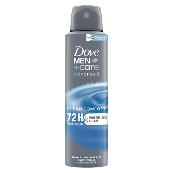 Dove Men Clean Comf 150ml antiperspirant
