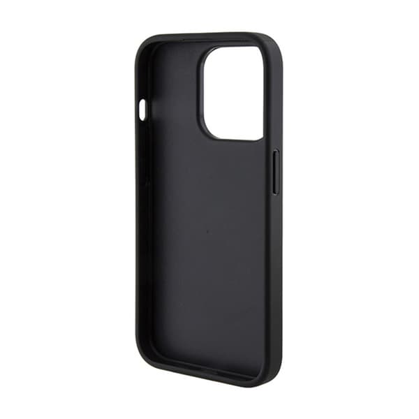 Guess Grip Stand 4G Triangle Strass Logo - iPhone 15 Pro Max cover (sort)